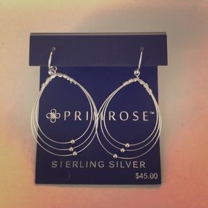 Sterling silver earrings